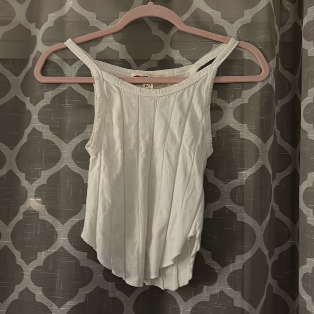 Free People Beach Ribbed Tank Top. NWOT
